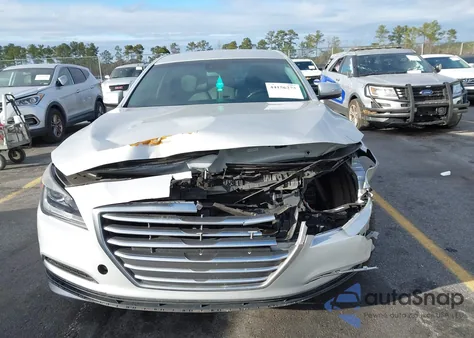2015 Hyundai Genesis 3.8 from USA, damaged, VIN KMHGN4JE0FU064618